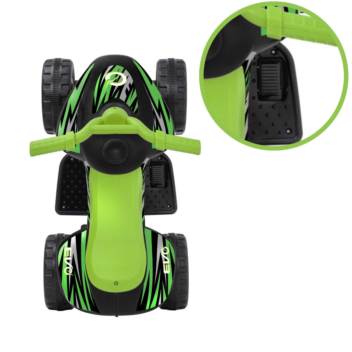 Evo 6V Kids Electric Ride-On Venom Quad Bike Electric Ride Ons