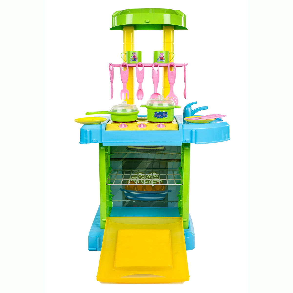 Peppa Pig Cook N Go Kitchen Playset | Includes Carry Case