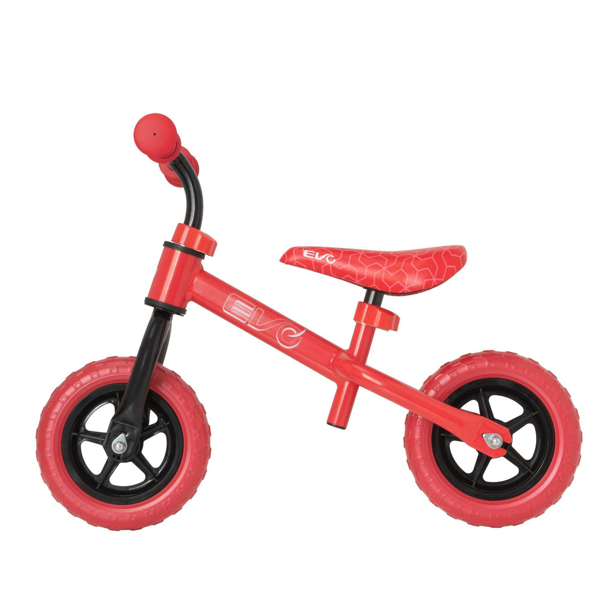 EVO Balance Bike with adjustable seat and handlebars, lightweight and durable frame, perfect for teaching children balance and coordination.