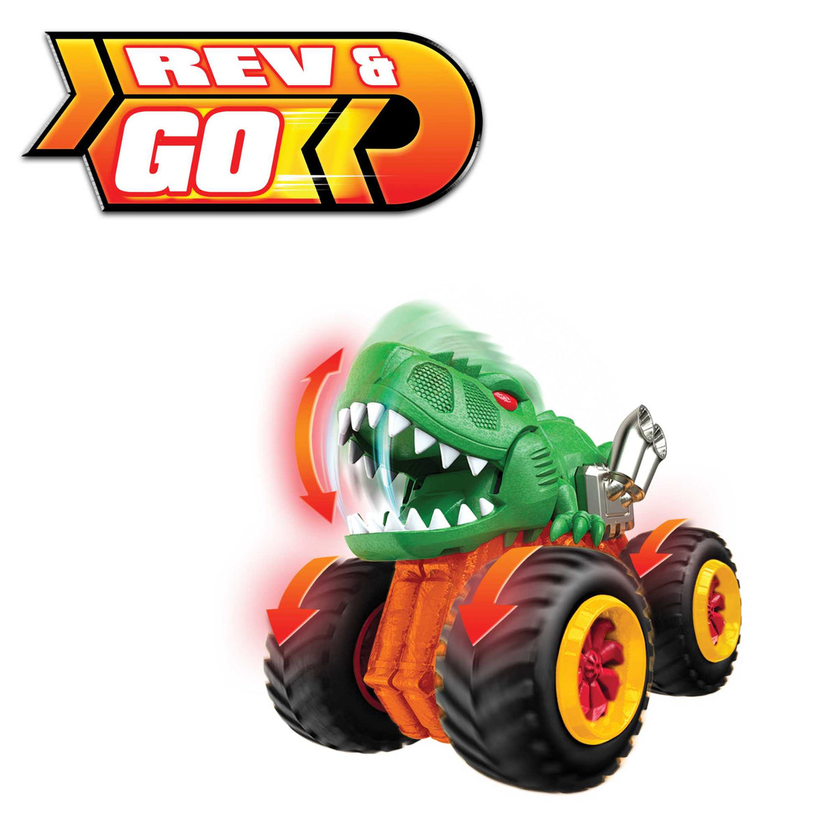 Teamsterz Monster Jaws Chomping Monster Jaw Cars | 4 Included