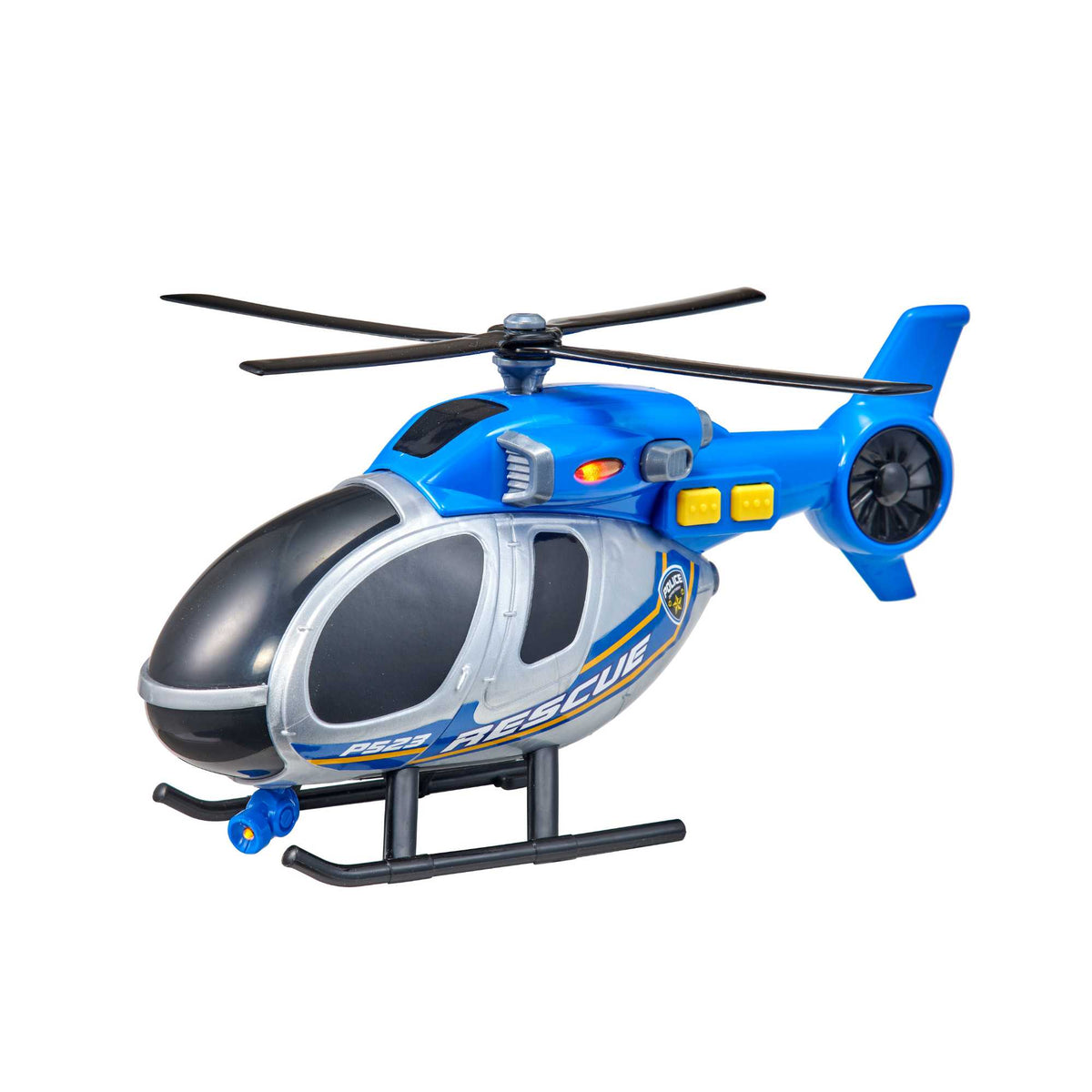 Teamsterz Lights &amp; Sounds Police Helicopter - Medium