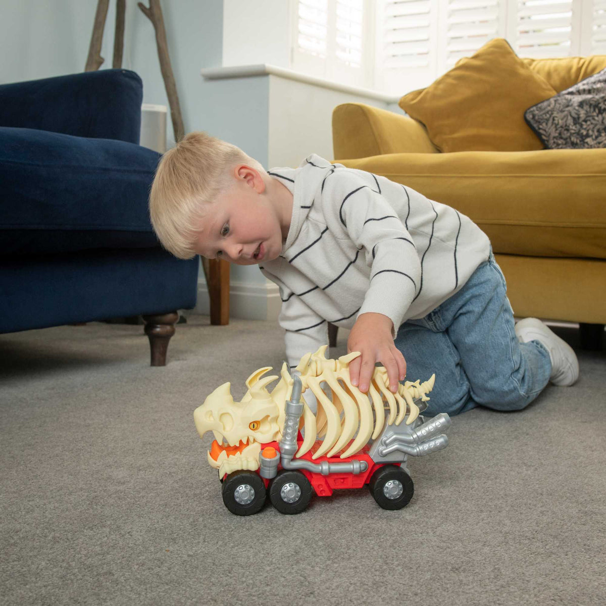 Teamsterz Triceratops Rib Cage Ripper Cars &amp; Transporters