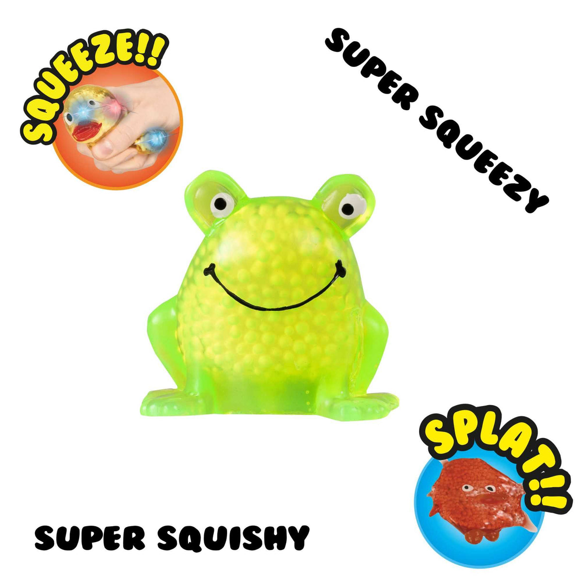 Squish-Meez Sticky Pals 12 Pack Fidget Toys Toy Playsets