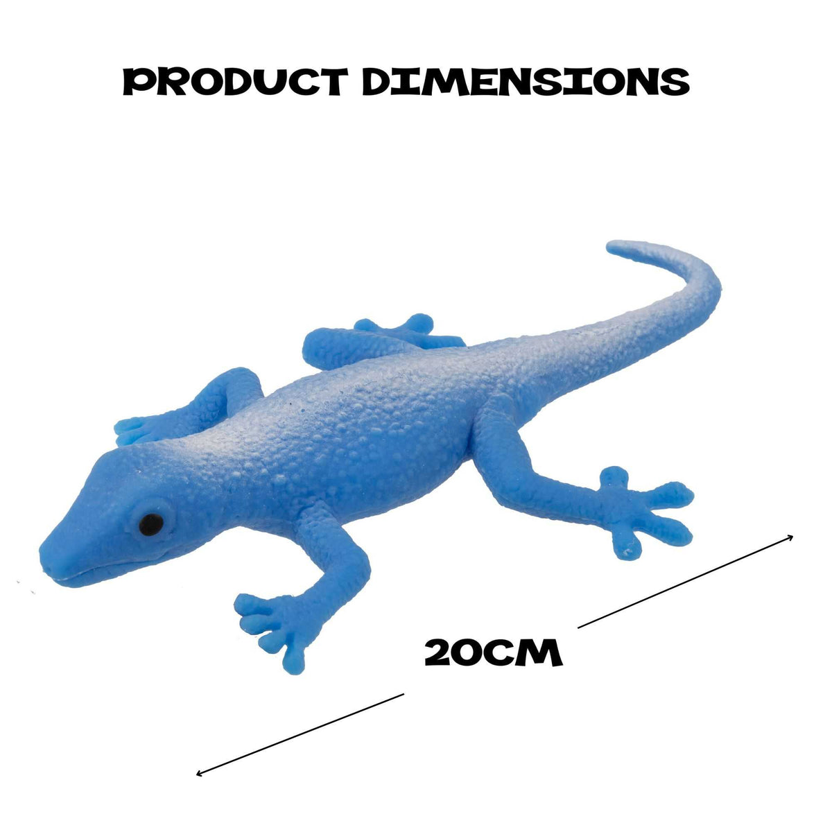 Creepsterz Stretchy Lizards Assorted Fidget Toys - 24 Pack Toy Playsets