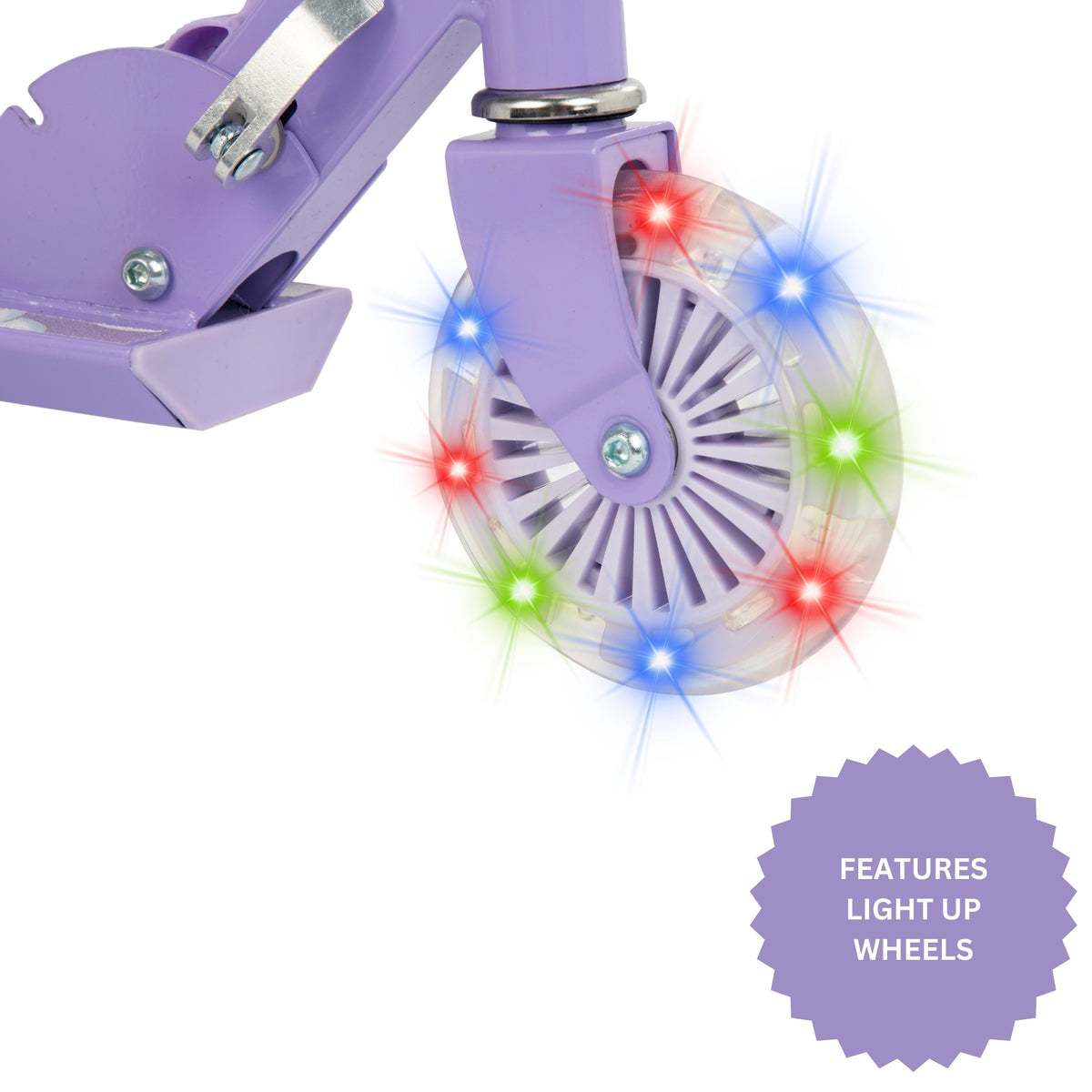 ATOM Light Up Inline Childrens Scooter - Unicorn