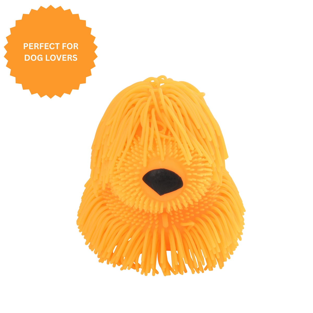 Jokes &amp; Gags Jiggly Pups  - 6 Large Sensory Long Haired Pups Sensory Toys