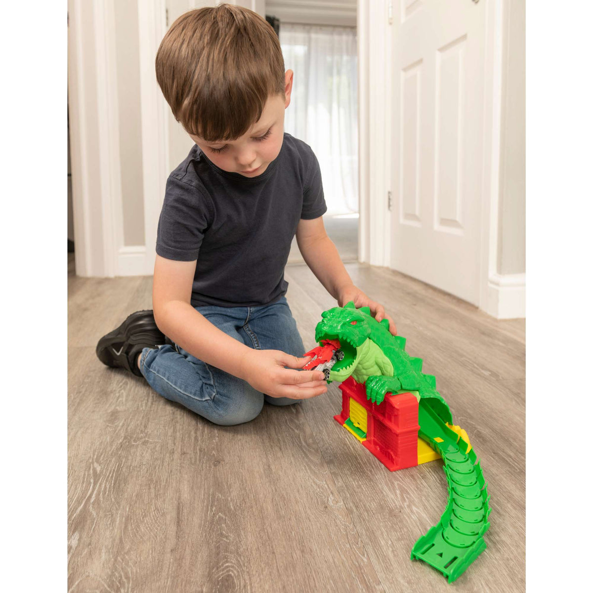 Teamsterz Reptile Rampage Car Launcher | Includes Beast Machine Car Cars &amp; Transporters