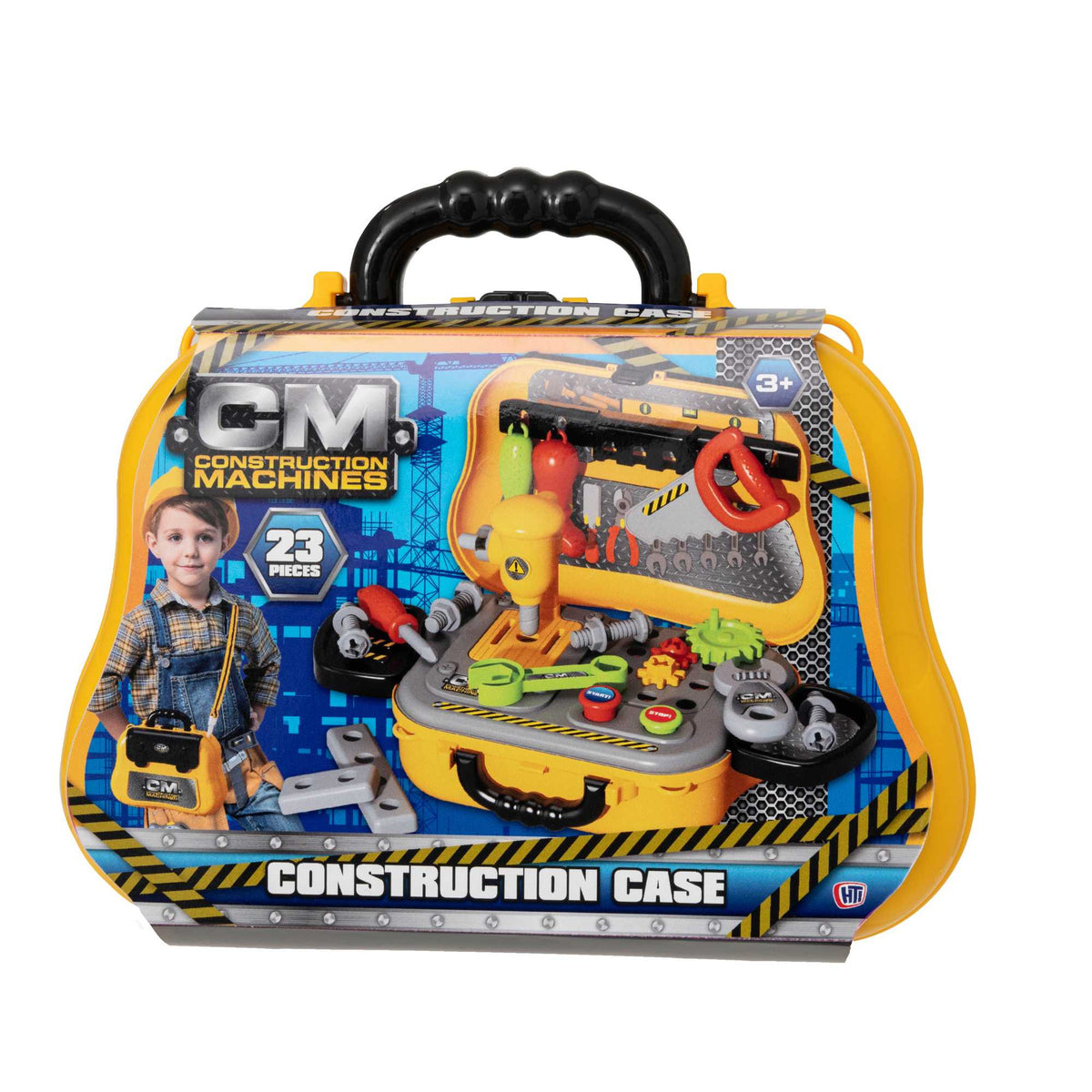 Construction Case Playset which is perfect for imaginative play, this educational toy set promotes creativity, fine motor skills, and cognitive development in children.