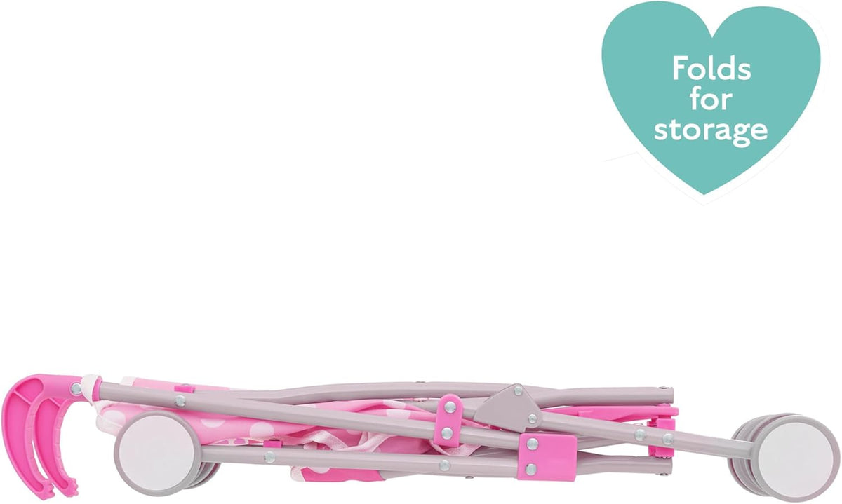 Dolly Tots Dolls Stroller - Includes Doll Pushchairs