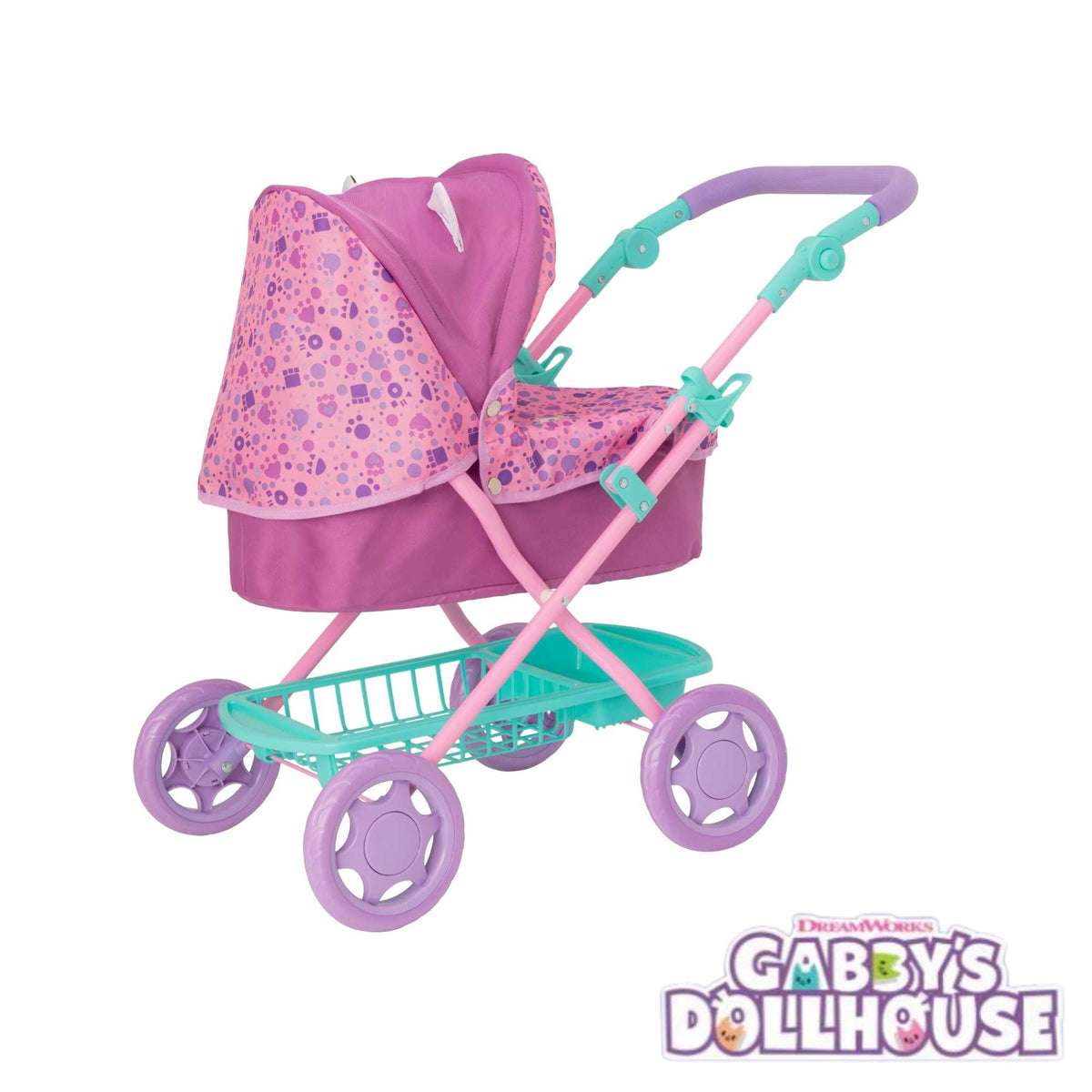 Gabby&#39;s Dollhouse Roamer Dolls Pram Prams