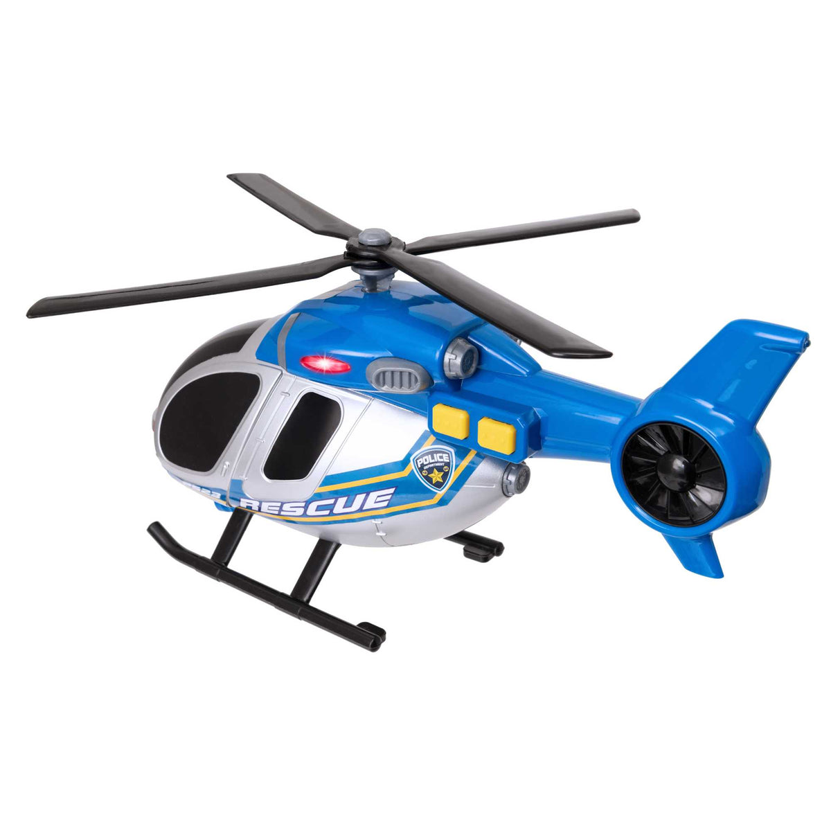 Teamsterz Lights &amp; Sounds Police Helicopter - Medium Helicopters &amp; Planes