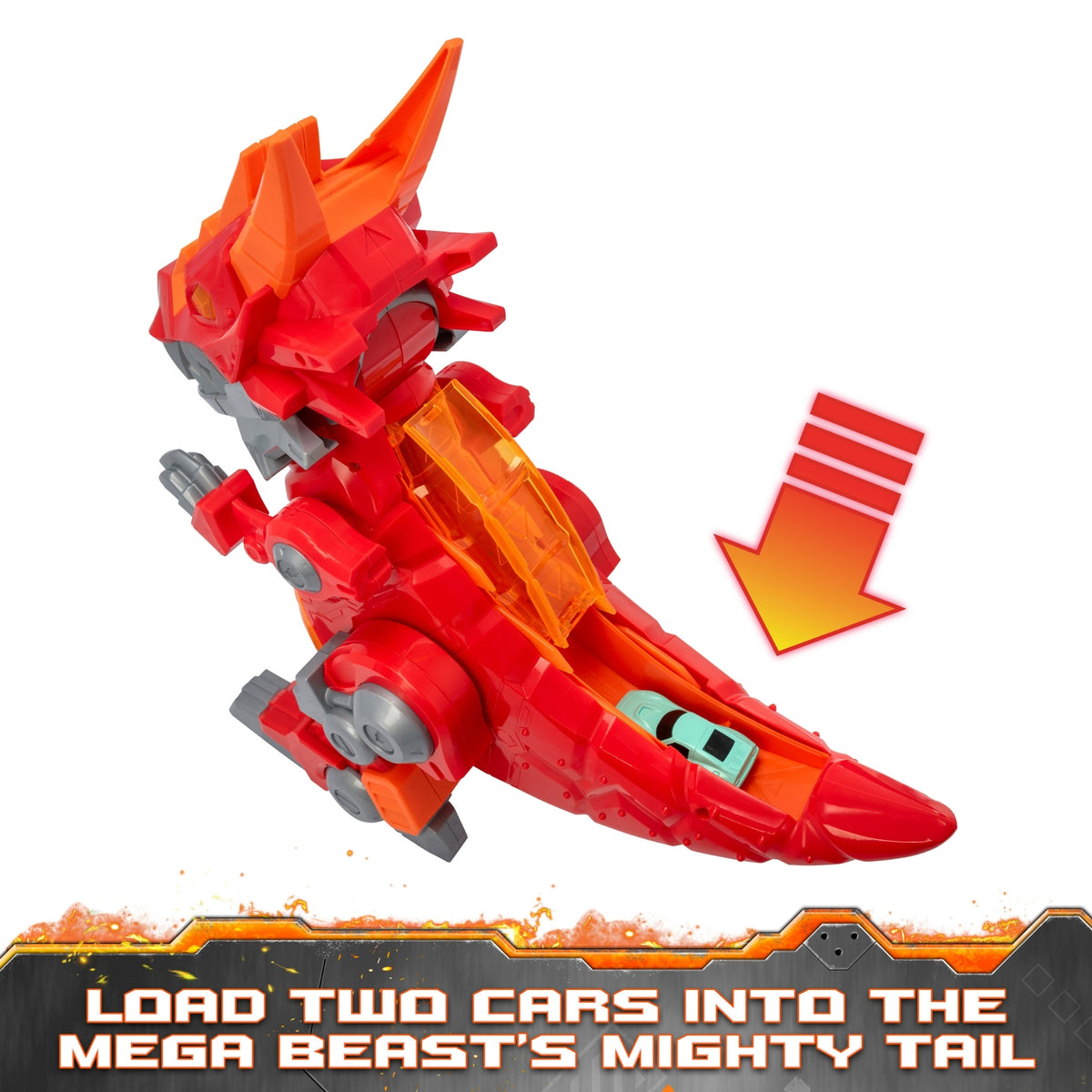 Teamsterz Robo Wreckers Mega Beast Playset - Includes Die-Cast Car Cars &amp; Transporters