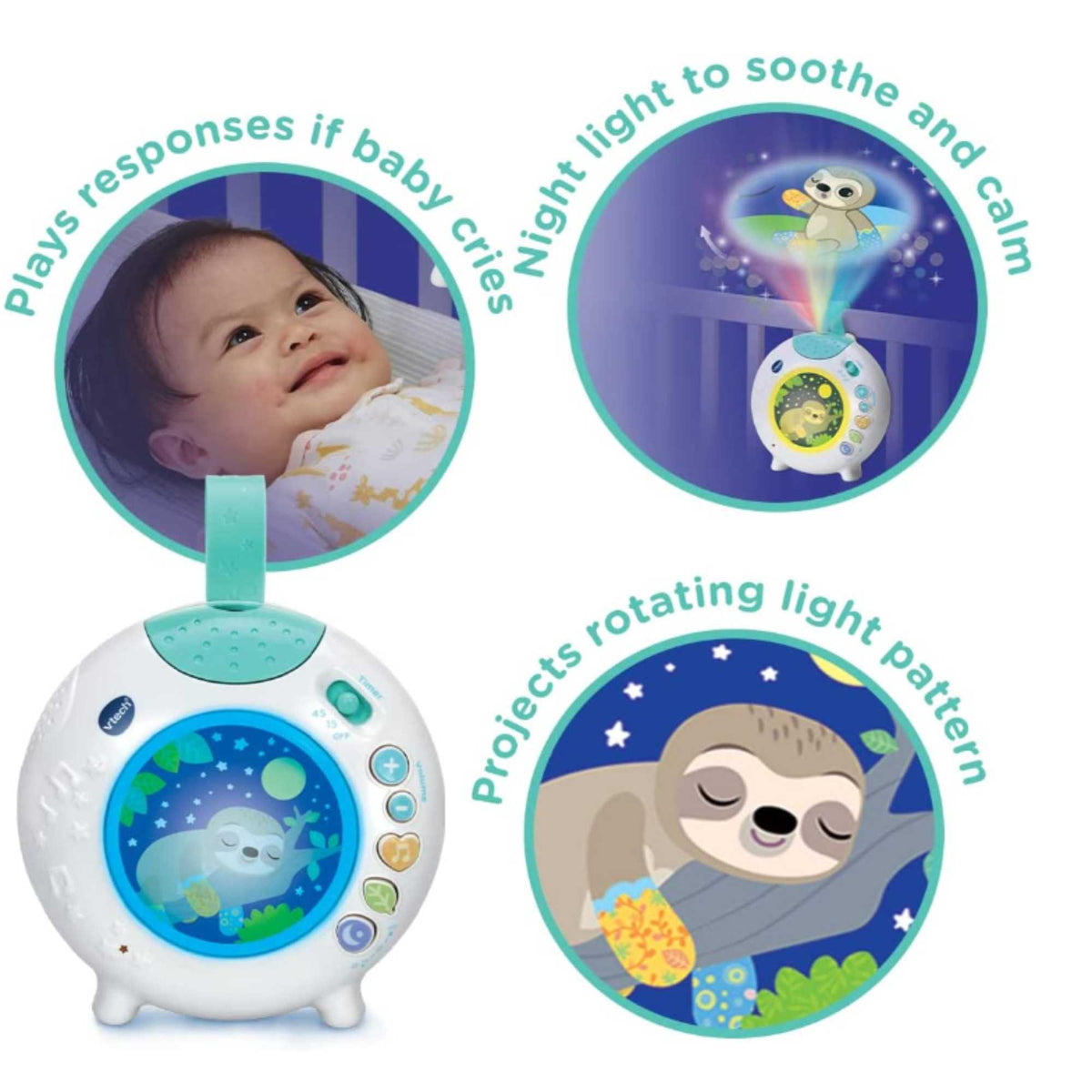 VTech Sleepy Sloth Cot Light