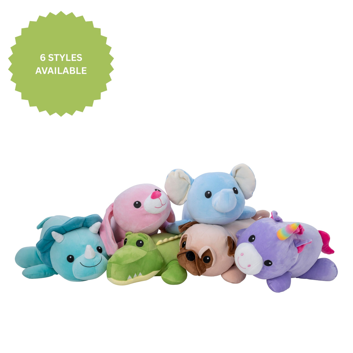 Cosy Cuddles Animal Plush Cushion - Crocodile Soft Toys