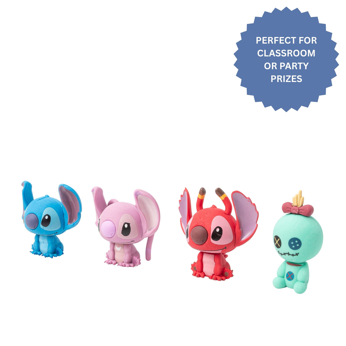 Disney Lilo &amp; Stitch Puzzle Palz - 30 Stitch Figure Erasers Art Supplies