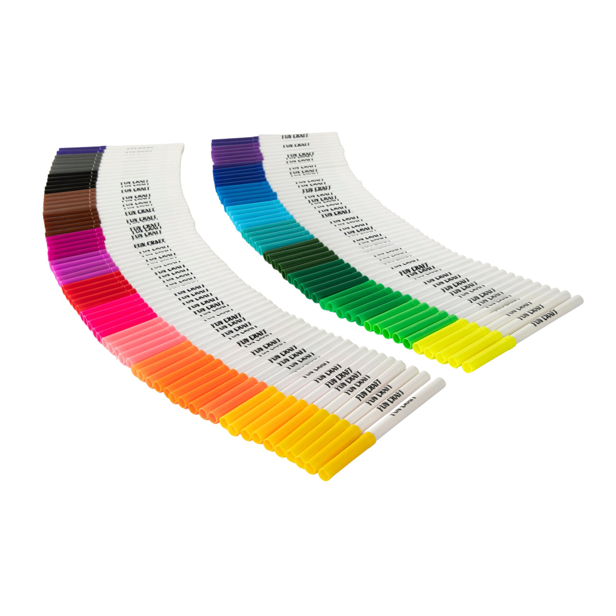 Fun Craft 120 Coloured Felt Tips