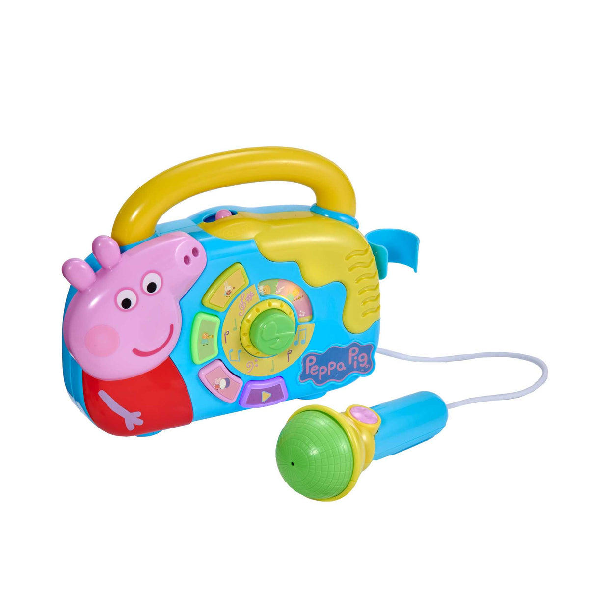 Peppa Pig Boom Box with Microphone Toy Instruments