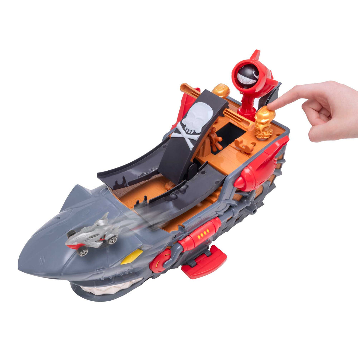 Teamsterz Pirate Ship Car Launcher - Includes 1 Car Cars &amp; Transporters