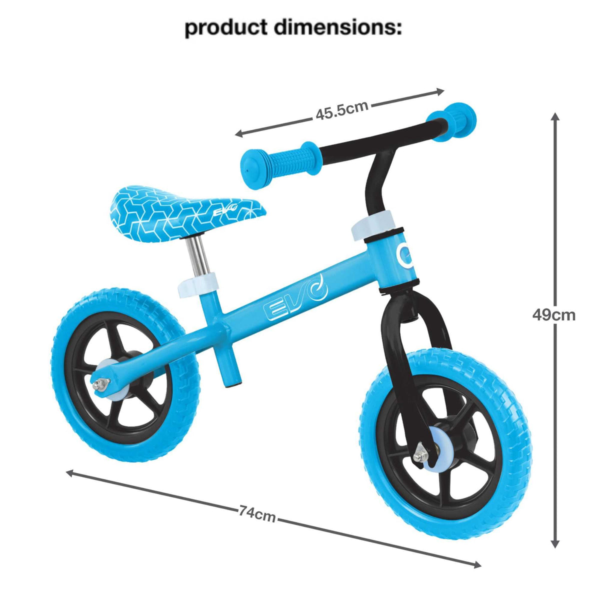 Balance Bikes, My First Bike, Childrens Bikes, Balancing Bikes, Blue Balance Scooter, Toddler Bike, Toddler Balance BikeChild riding the EVO Balance Bike outdoors, showcasing the lightweight and durable design perfect for young learners to develop their balance and coordination skills