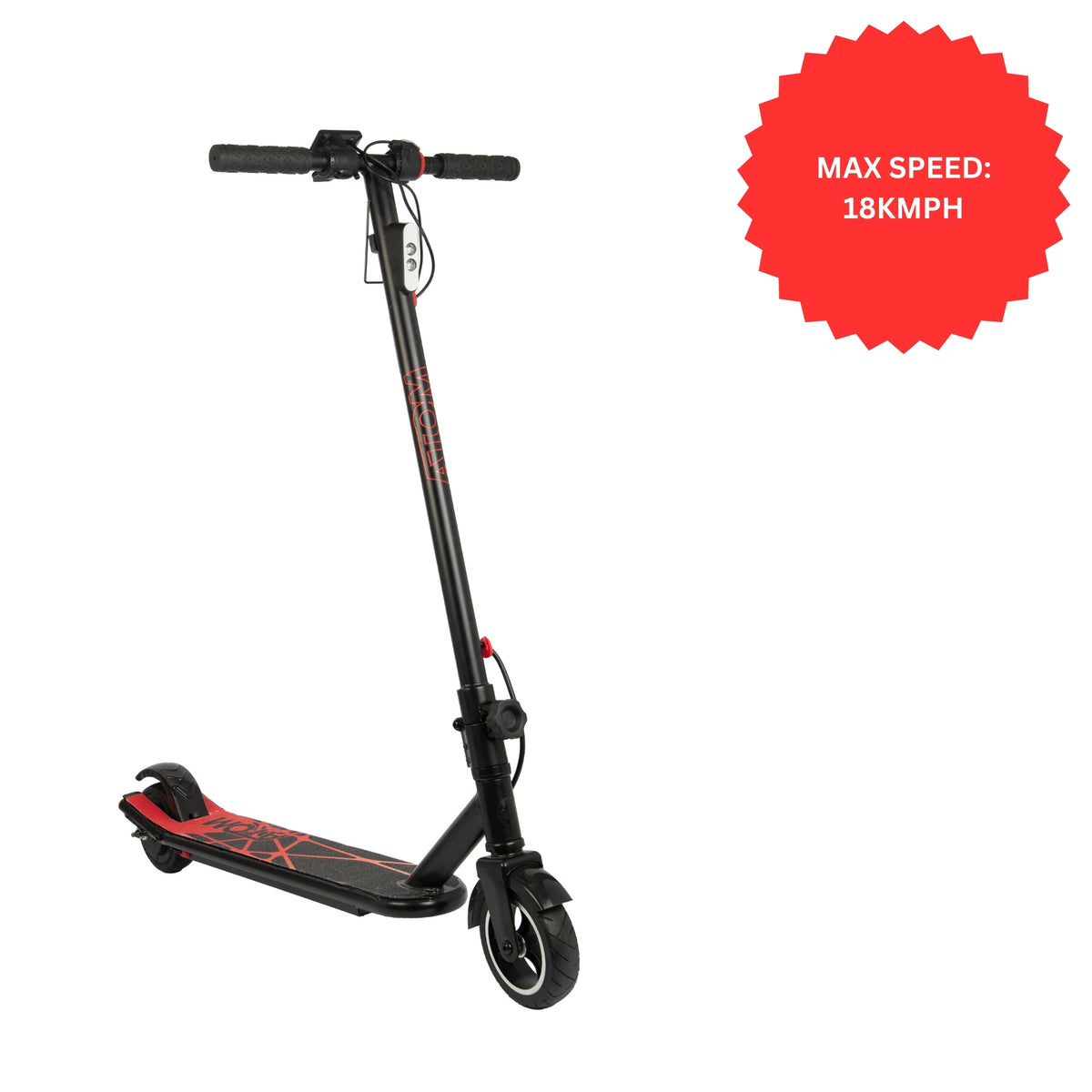 ATOM VT3 E-Scooter - Red &amp; Black Electric Scooters