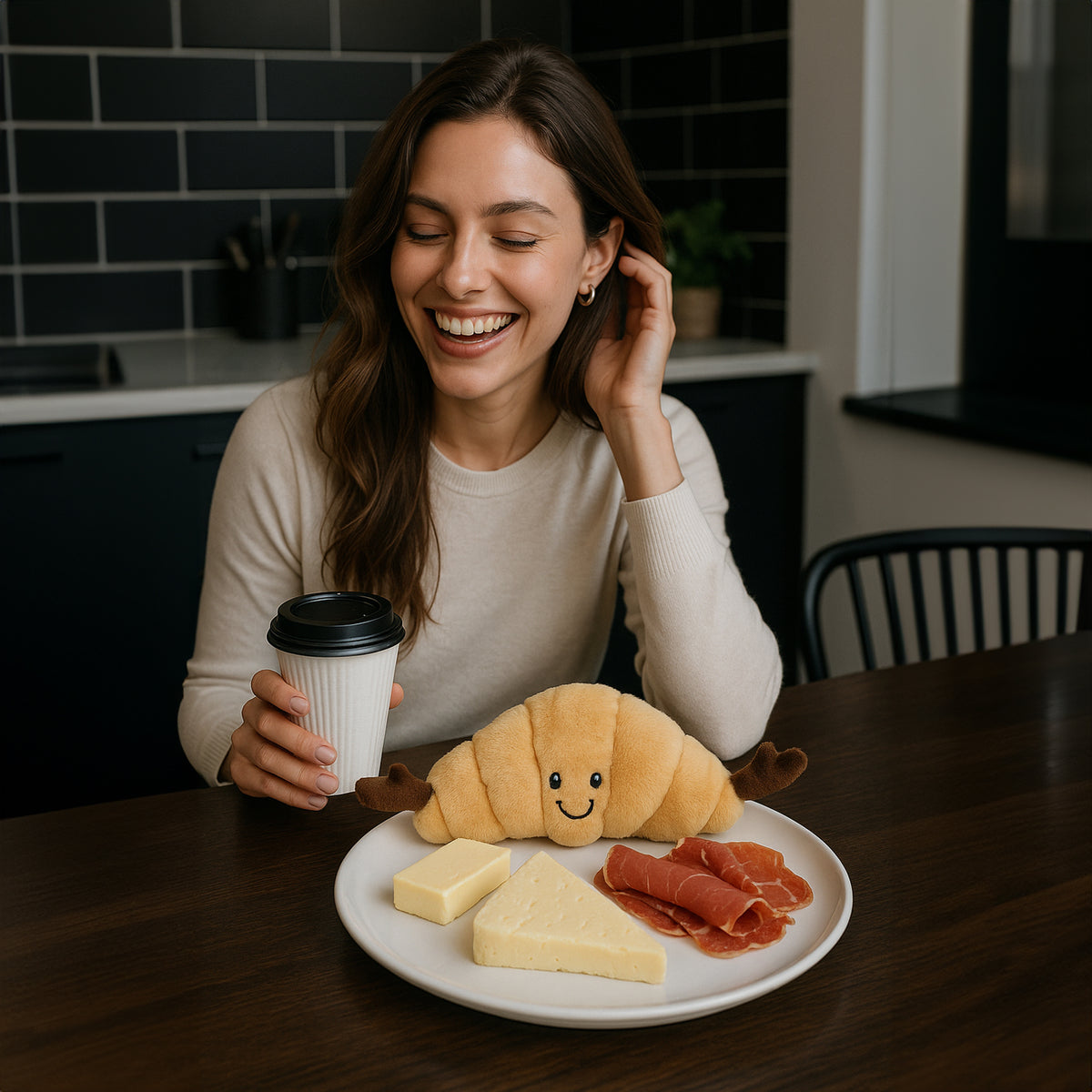 Claude Croissant Plush Toy Soft Toys
