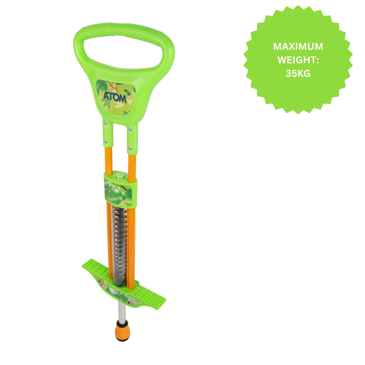 ATOM Light-Up Pogo Stick - Dinosaur Garden Toys &amp; Games