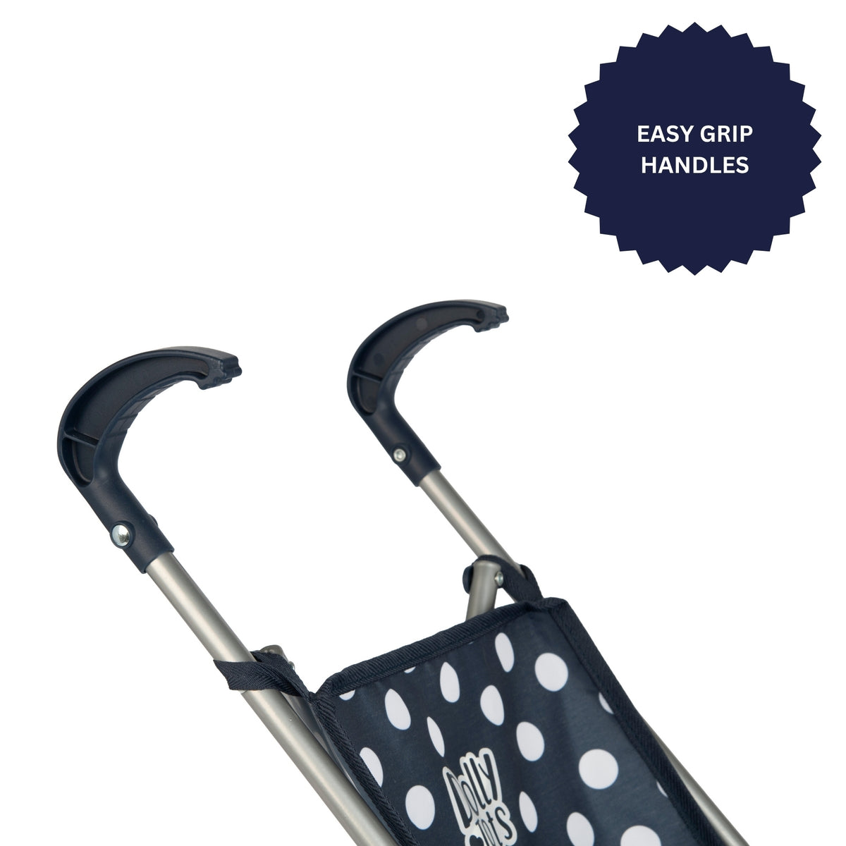 Dolly Tots Navy Dolls Stroller - Includes Doll Prams