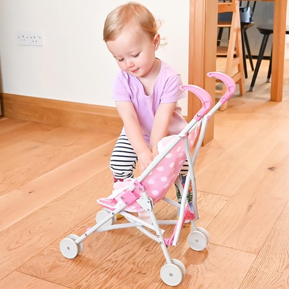 Dolly Tots Dolls Single Stroller Pushchairs