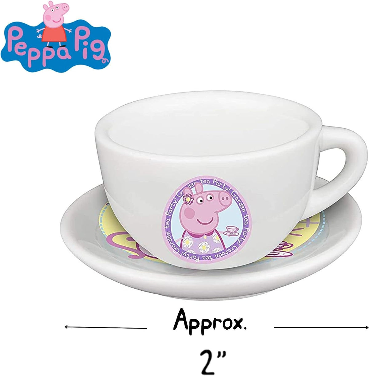 Peppa Pig Porcelain Tea Set Kitchens &amp; Household