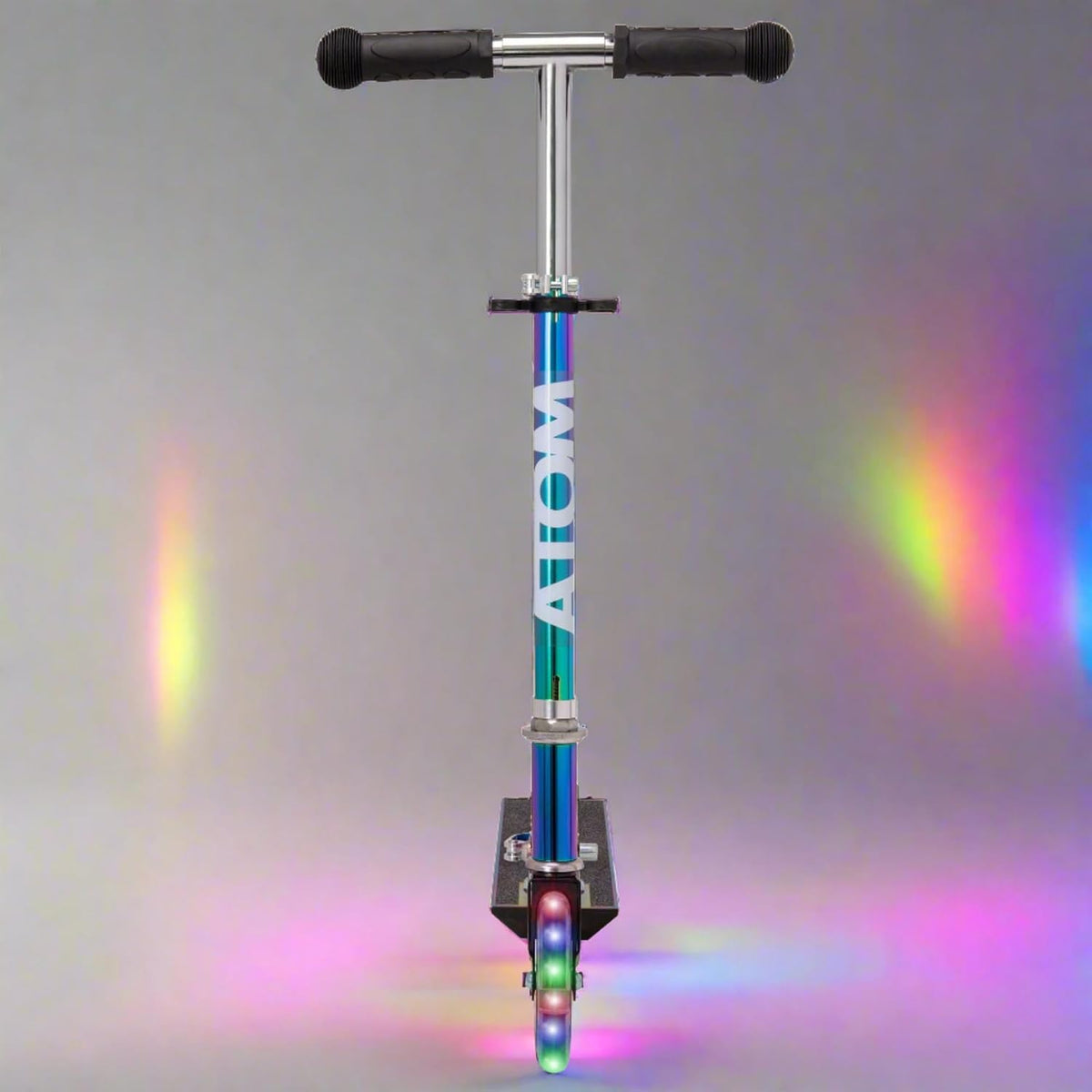 ATOM Light Up Inline Scooter - Neochrome