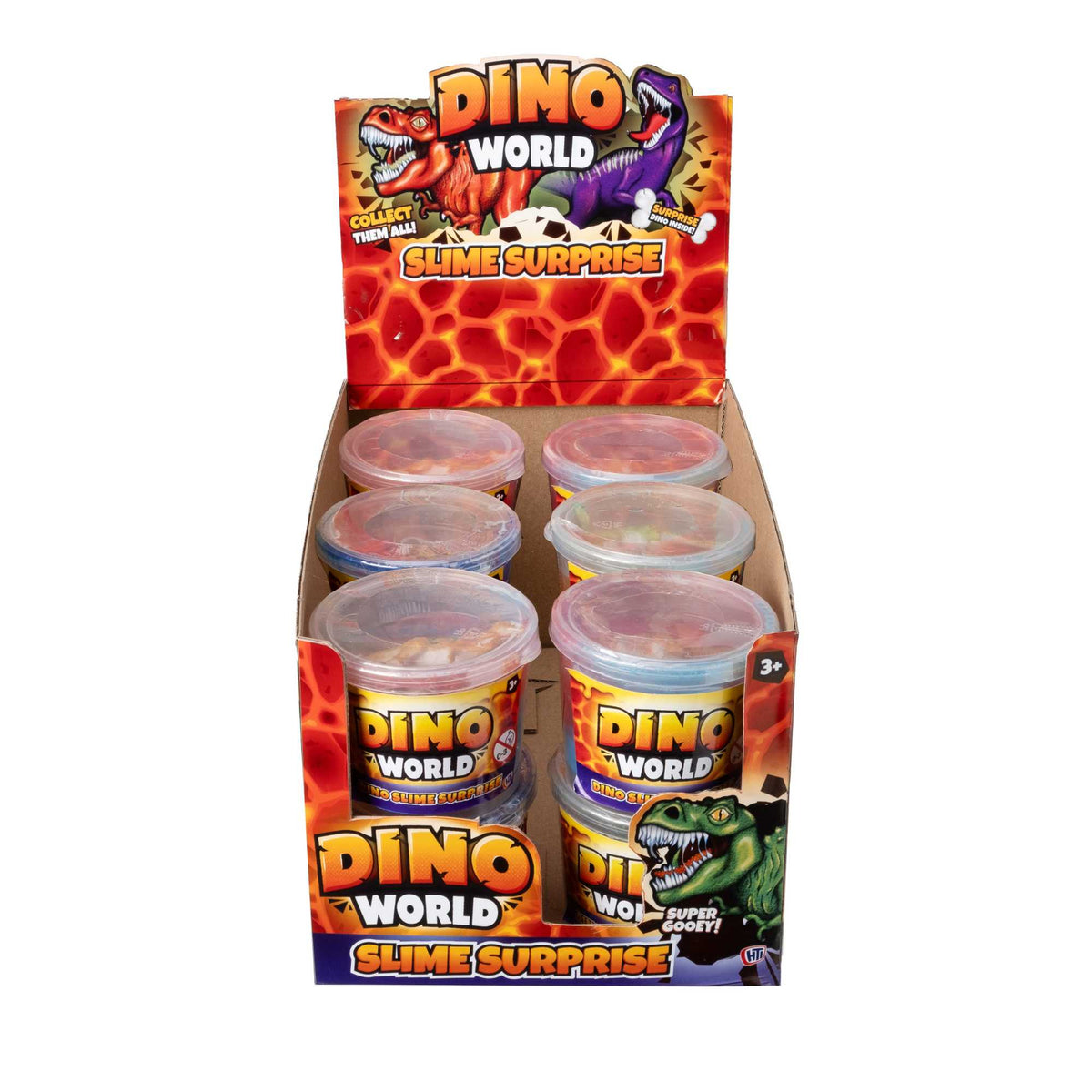 Dino World Slime Surprise Assorted Sensory toys - 12 Pack Slime Fidgety Toys Sensory Toys