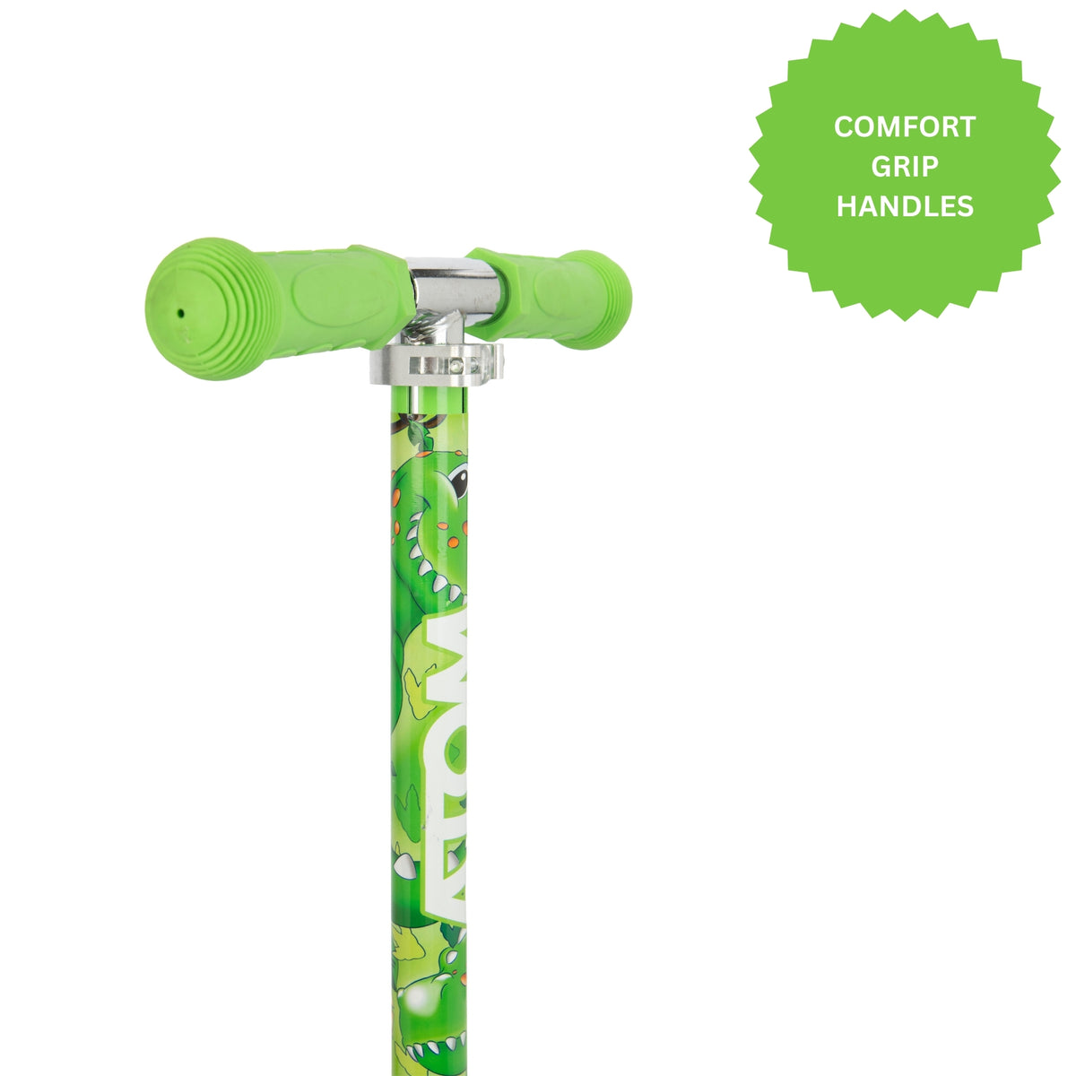 ATOM Light Up Inline Childrens Scooter - Dinosaur Scooters