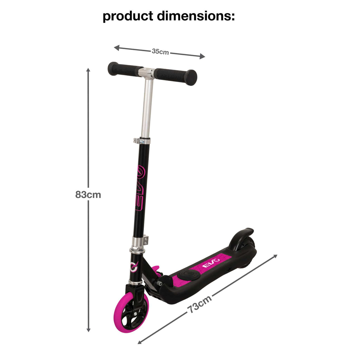 EVO VT1 Lithium Scooter for Kids Ages 6 and Up with Lightweight Design and Long-lasting Battery, prefect for outdoor and active play.