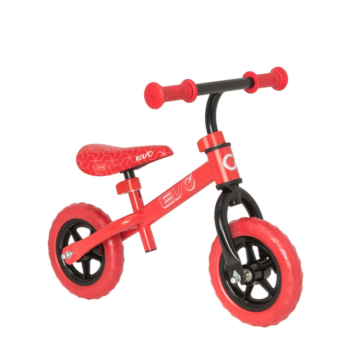 EVO Balance Bike with adjustable seat and handlebars, lightweight and durable frame, perfect for teaching children balance and coordination.