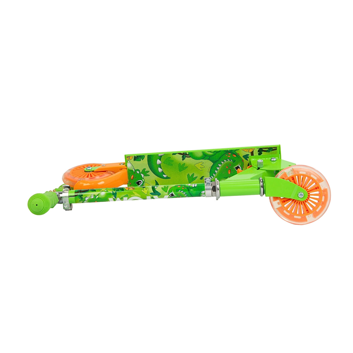 ATOM Light Up Inline Childrens Scooter - Dinosaur