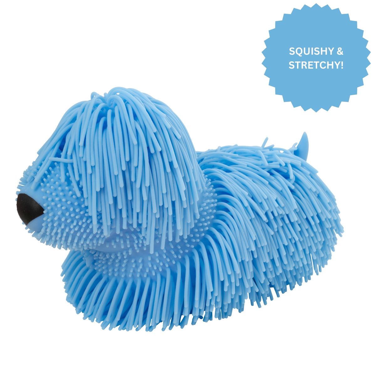 Jokes &amp; Gags Jiggly Pups  - 6 Large Sensory Long Haired Pups
