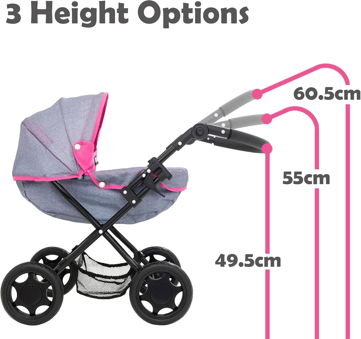 Mamas and Papas Junior Sweet Dreams Dolls Pram