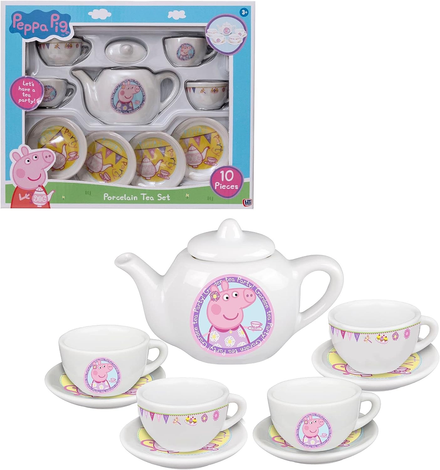 Peppa Pig Porcelain Tea Set Kitchens & Household
