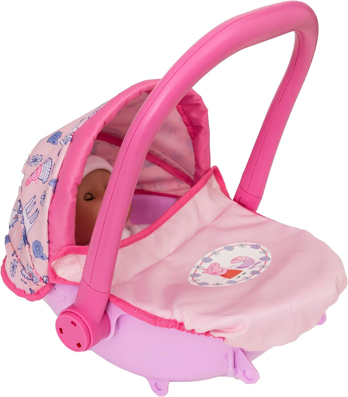 Peppa Pig 4 in 1 My First Dolls Pram - Pink Prams