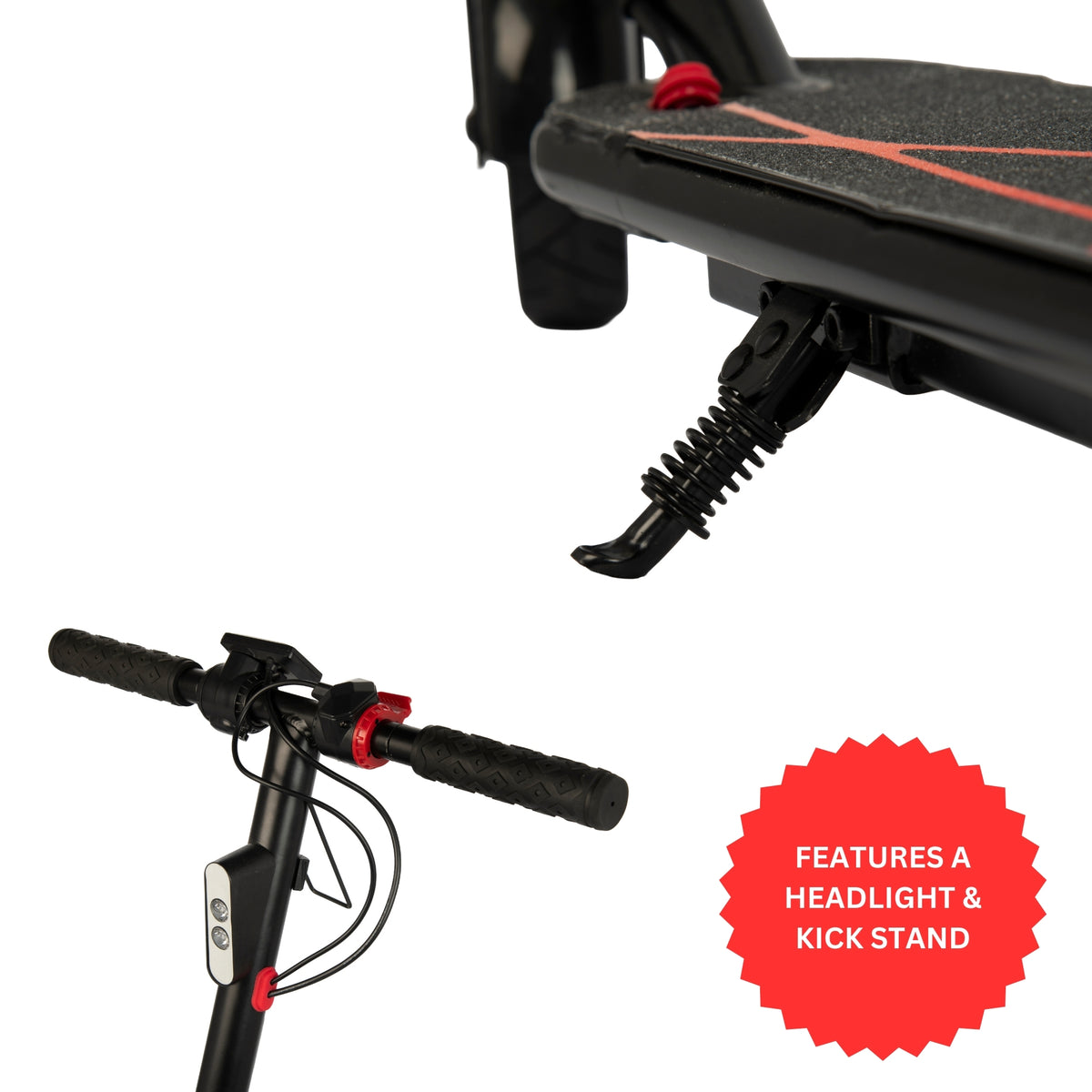 ATOM VT3 E-Scooter - Red &amp; Black Electric Scooters
