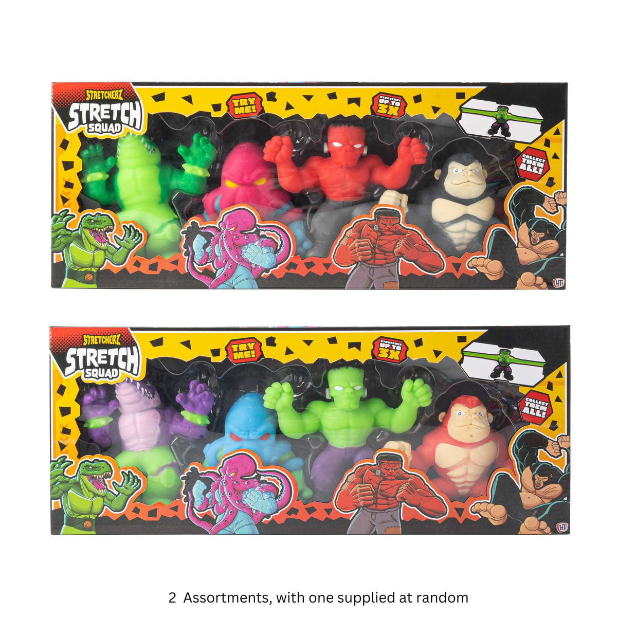 Stretcherz Stretch Squad | 4 Pack Sensory Toys
