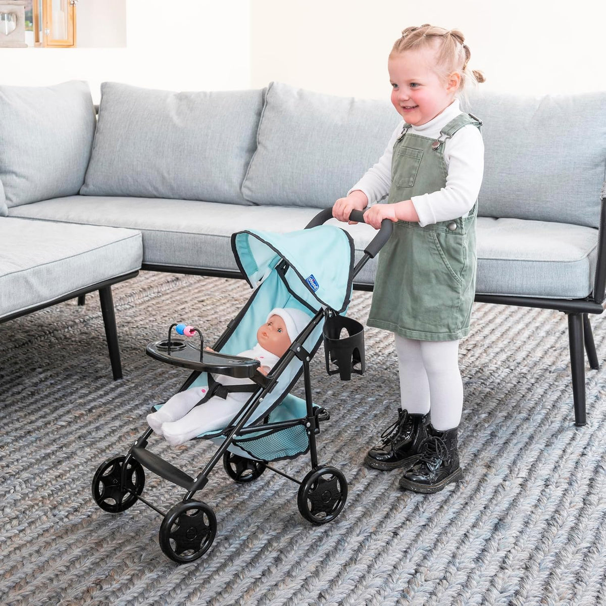 Chicco Ulala Playtime Dolls Pushchair - Blue Pushchairs