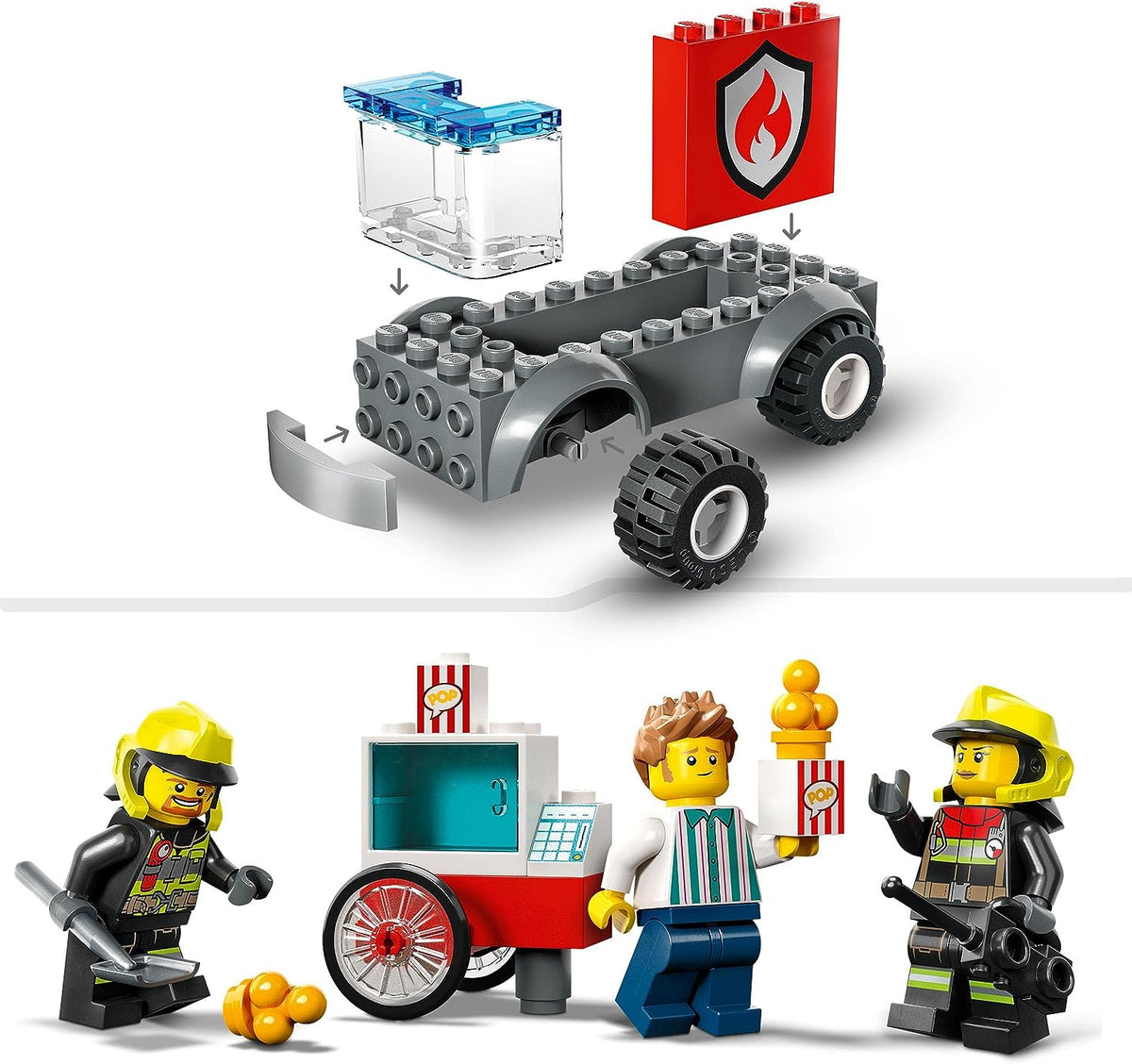 LEGO City Fire Station and Fire Engine