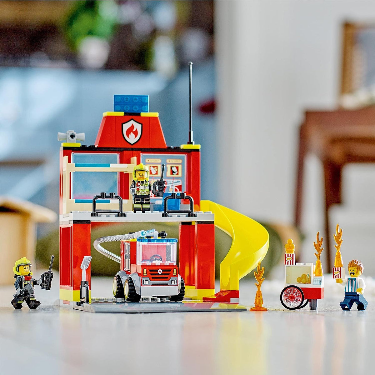 LEGO City Fire Station and Fire Engine