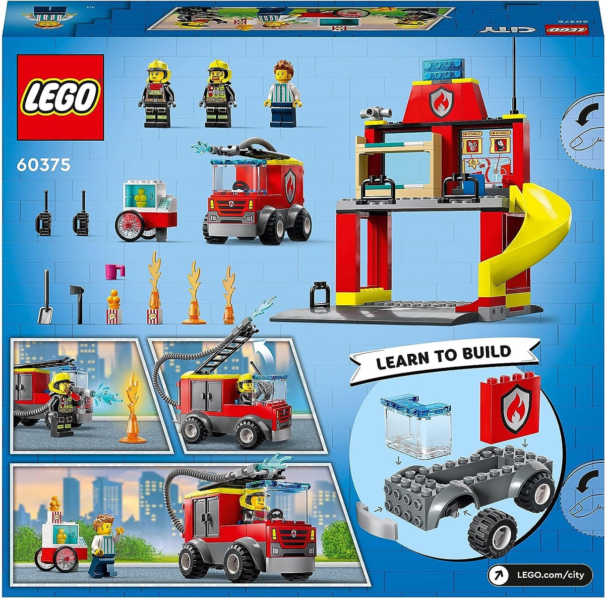 LEGO City Fire Station and Fire Engine