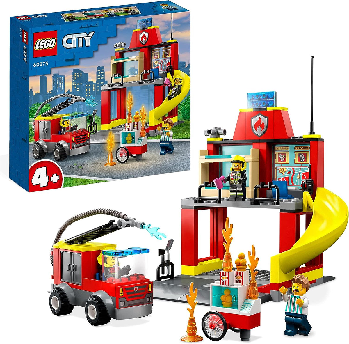 LEGO City Fire Station and Fire Engine