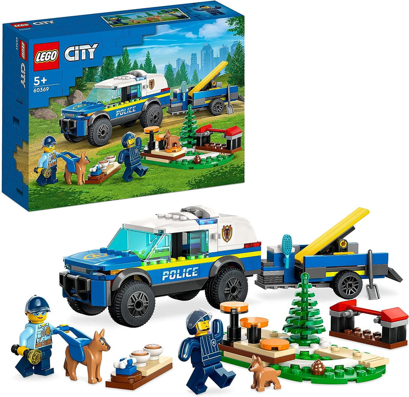 LEGO City Mobile Police Dog Training Set with Toy Car