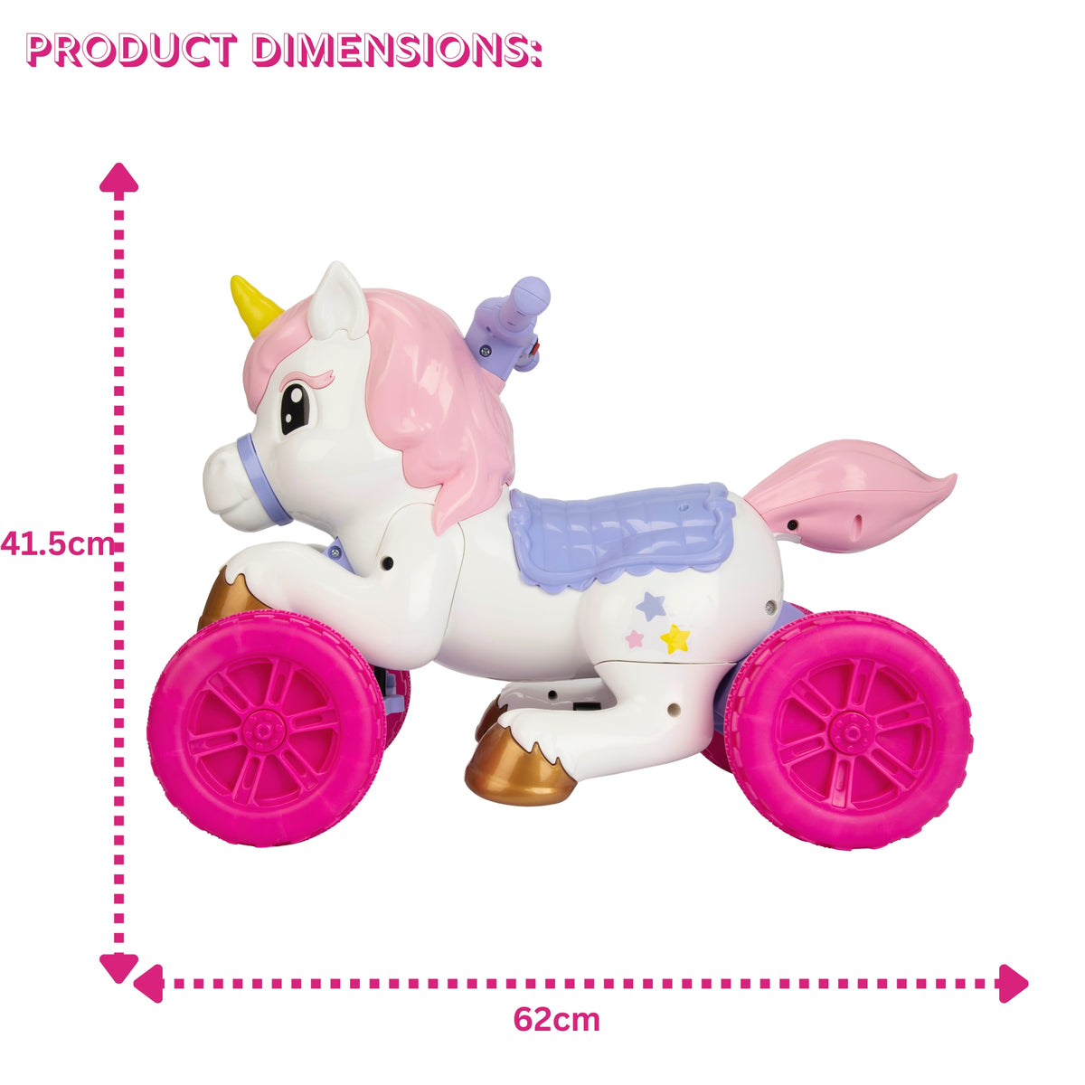 ATOM Quad Bike Ride-On - Unicorn