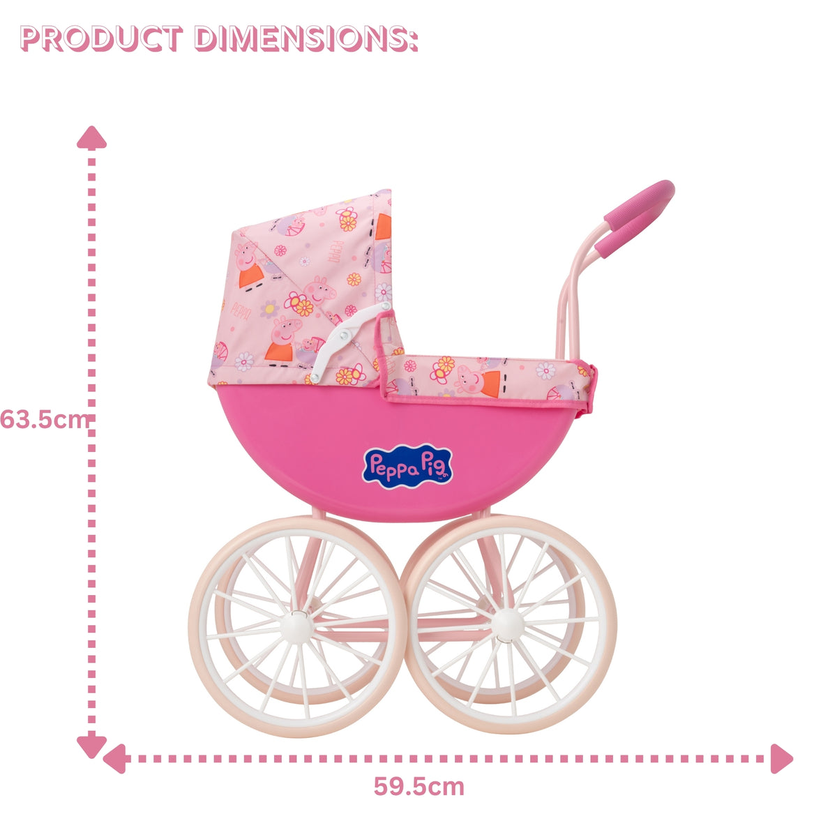 Peppa Pig My First Carriage Dolls Pram