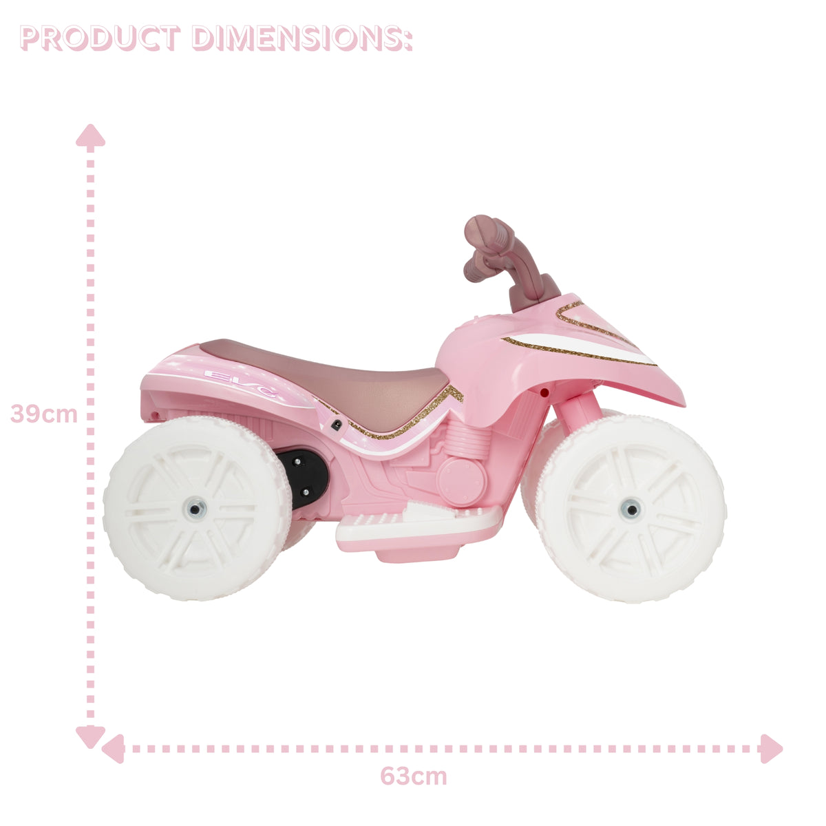 Evo 6V Kids Electric Ride-On Dream Mini Quad Bike Electric Ride Ons